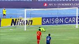 日本女足小将世界波破门 U19女足2球落后