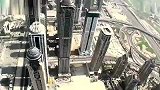 旅游-高空俯瞰迪拜奢华的城市