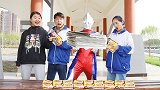用玩具换成绩，没想阿宝穿来迪迦衣服换了1000分，真逗