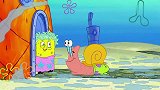 海绵宝宝：海绵宝宝收留蜗牛，要问谁善良，当然是海绵宝宝