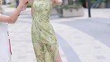 这是我见过穿旗袍最好看的小姐姐，你也这样认为吗