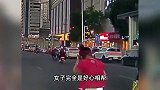 兰州一老人拎东西横穿马路,女子好心搀扶却被打飞眼镜,警方回应