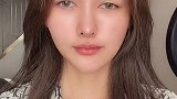 绿茶妆妆容 眼妆淡腮红粉嘴唇嘟 走绿茶的路 让绿茶无路可走
