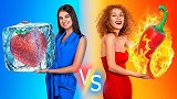 选美大比拼：冰女孩和火女孩究竟谁更美？网友：是心动的感觉！