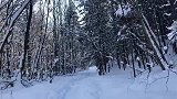 雪谷徒步15公里到达雪乡，翻越羊草山
