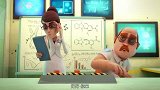 疯狂的兔子：兔子被送进实验室，真是无聊至极，一直踢箱子玩！