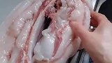 正宗的土猪肉，一点瘦肉都没有