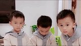 三胞胎宝妈问儿子如果妈妈掉河里怎么办弟弟的回答真是太意外