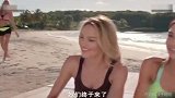迷人又养眼！4位维密超模海滩边做瑜伽 你学到了吗