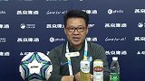 吴金贵：表扬上场球员 满意比赛结果