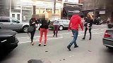 天价车祸！伦敦街头兰博基尼Aventador撞车瞬间