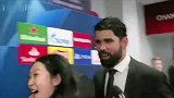 马竞 球员科斯塔为保护马竞中文记者 冲媒体区咳嗽为中国人出气！点赞