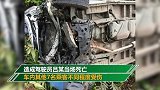 湖南一商务车失控冲出路面致1死7伤 村民：怎么会飞出这么远