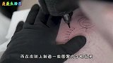 纹身到底有多疼？用显微镜放大50倍，看完再也不想纹身了！