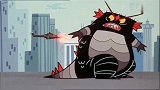 飞天小女警：小女警没用超能力，就靠着合作，打败了巨型怪兽！