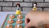 贝儿公主把记忆棋都记住了，和白雪比赛，贝儿毫无悬念的赢了