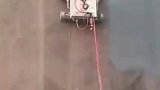起初以为施工队开玩笑，没想到是带来了新家伙，还是头一次见
