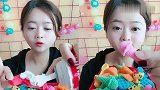 美女直播吃手枪巧克力、巧克力大杂烩，看着真过瘾，向往的生活