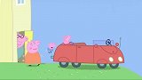小猪佩奇：乔治的生日，是个恐龙派对，看恐龙化石跳恐龙蹦床呢！