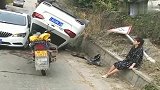 女司机心惊胆战，不想再碰方向盘，不是拍下谁信！