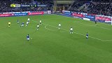 第90分钟斯特拉斯堡球员阿若克射门 - 被扑
