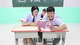 老师带学生在公园晨跑，没想男同学却偷偷躲了起来，真是太逗了