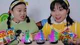 趣味开箱：一天就能长成的“魔法七彩树”，沙雕妹子摇出满地毛