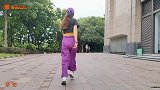广场曳步舞《陆香之缘》背面慢动作演示