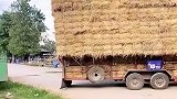 小车拉半挂车，你真是人才呀