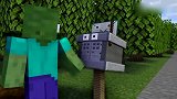 Minecraft动画《绘画挑战》，怪物们的作品展！