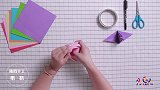 新颖的折纸千纸鹤教程 创意美术纸鹤DIY手工折叠