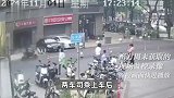 劳斯莱斯与货车相撞事件监控曝光：两人几乎同时上车、同时起步、同时掉头