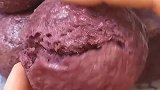 开花紫薯馒头，不光紫薯可以这么吃，其他水果或者蔬菜也可以
