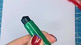 一看就会的圣诞树蜡笔画，你学会了吗