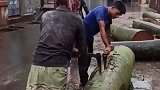 老外是不是给斧子上装GPS了，为什么每一次都很准