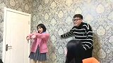 这女的应该喝多了