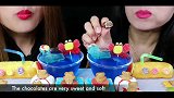 吃货母女一起吃夏日海滨度假主题甜点，每一种都很好吃呀