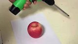 如何快速削苹果皮，学会了吗？