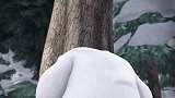 熊出没：毛毛以为雪怪来了，原来是熊二假扮的