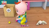 超级宝贝：积木五颜六色的，看着真好看，成功吸引宝宝