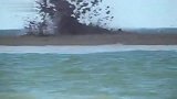 旅游-罕见的亚速海泥火山喷发泥浆壮观一幕