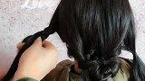 超简单编发，打造不一样的自己，气质知性并存