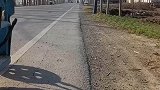这电动三轮车掉出来的是啥