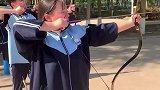 不解释了，内蒙古孩子真的上射箭课