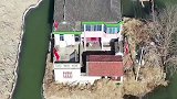 这房子还能住吗，出入都得靠船！