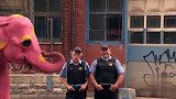 街道上惊现一头大象，路人告诉女警察可她不相信