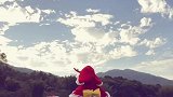 王者荣耀貂蝉cosplay，圣诞恋歌，可爱的小姐姐