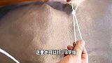 这可能是最好用的捆绑结，可用于打包，捆柴火等长条物体