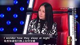 中国好声音，小姐姐唱得够欢乐的，一听就知道贼有自信