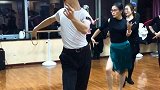 伦巴滑门步数节奏版！你学会了嘛～今天是温柔的山山老师